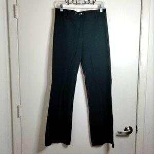 Betabrand (Size L) Black Stretch Classic Business Casual Straight Pull-on Pants